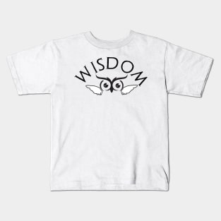 Stoics 4 Cardinal Virtues, Wisdom Kids T-Shirt